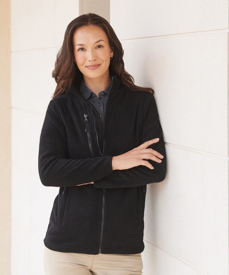 Alternative view of Henbury - Recycled Polyester Microfleece Jacket HB860