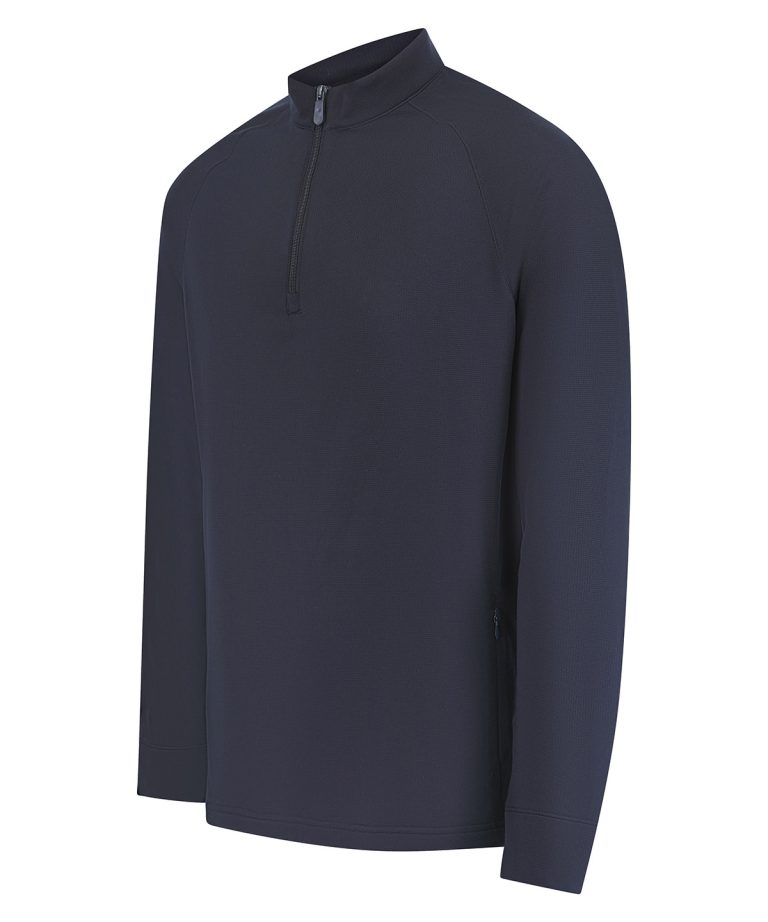 Henbury &#8211;  Zip Top With Wicking Finish HB862, Vivid Promotion Workwear