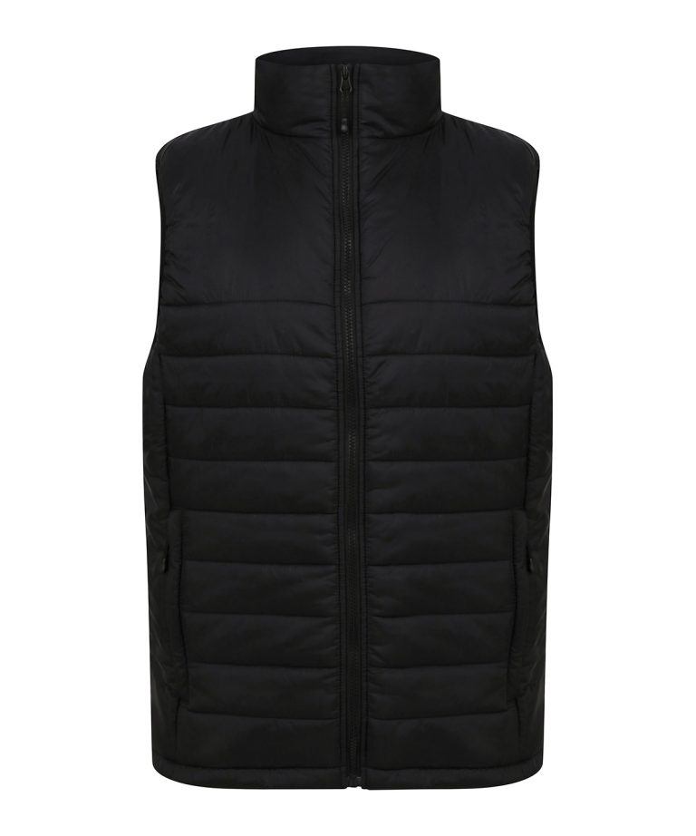 Alternative view of Henbury - Unisex Padded Gilet HB875