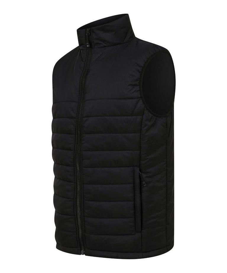 Henbury &#8211; Unisex Padded Gilet HB875, Vivid Promotion Workwear