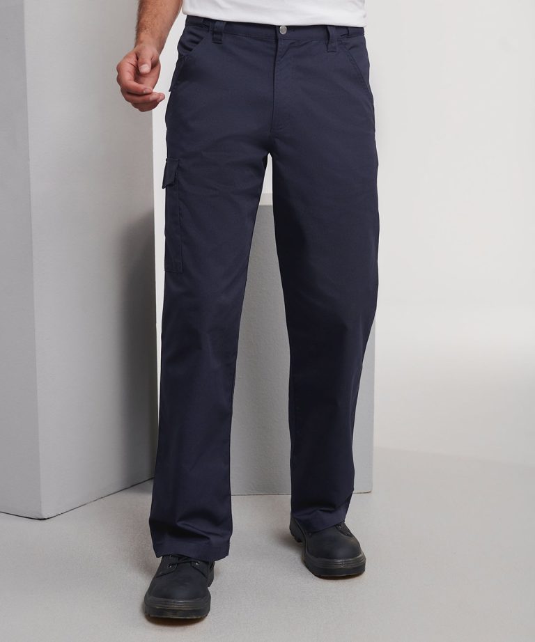 Russell Europe &#8211; Polycotton Twill Workwear Trousers J001M, Vivid Promotion Workwear