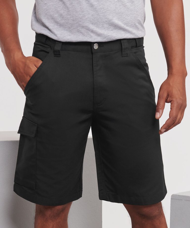 Alternative view of Russell Europe - Polycotton Twill Workwear Shorts J002M