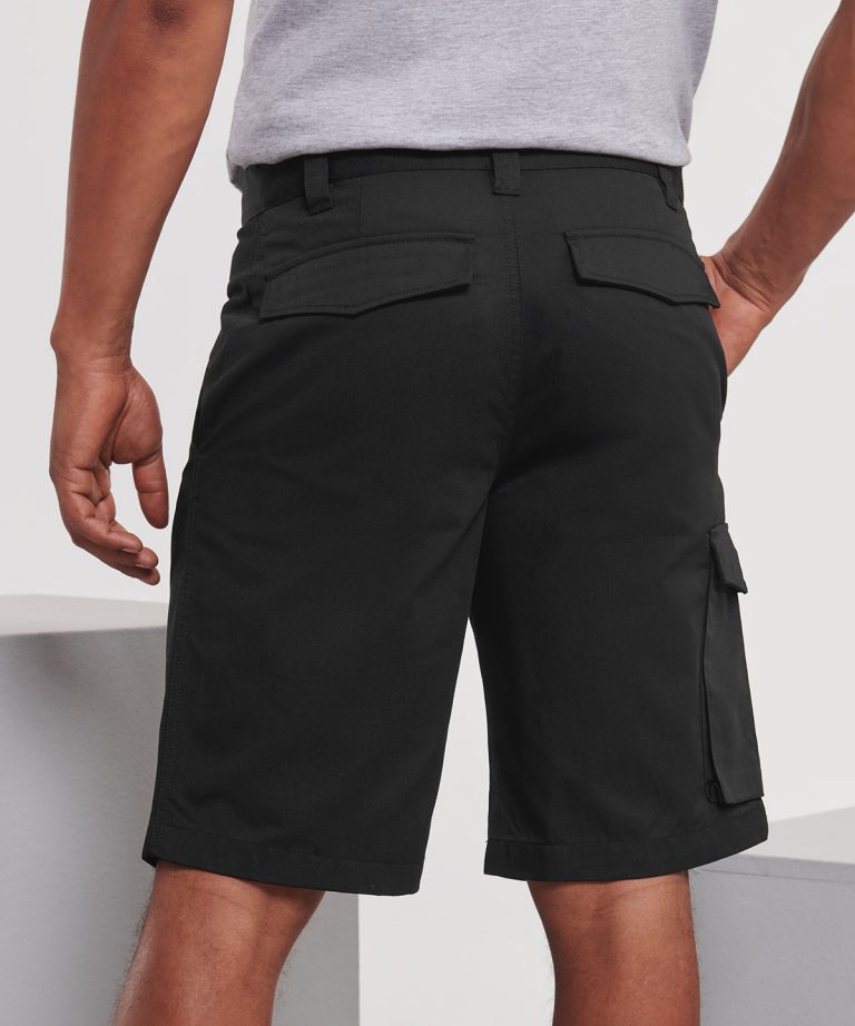 Russell Europe &#8211; Polycotton Twill Workwear Shorts J002M, Vivid Promotion Workwear
