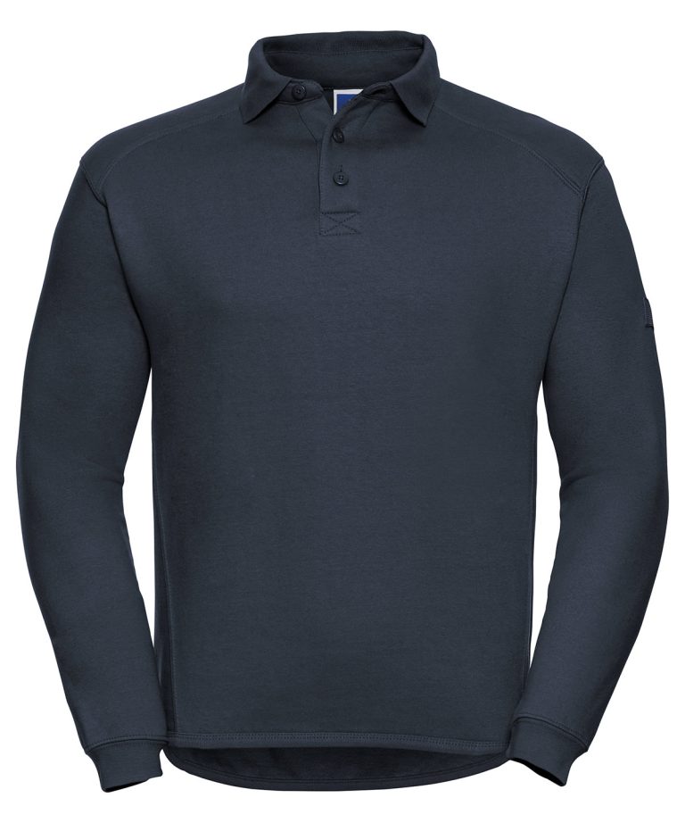Russell Europe &#8211; Heavy &#8211; Duty Collar Sweatshirt J012M, Vivid Promotion Workwear