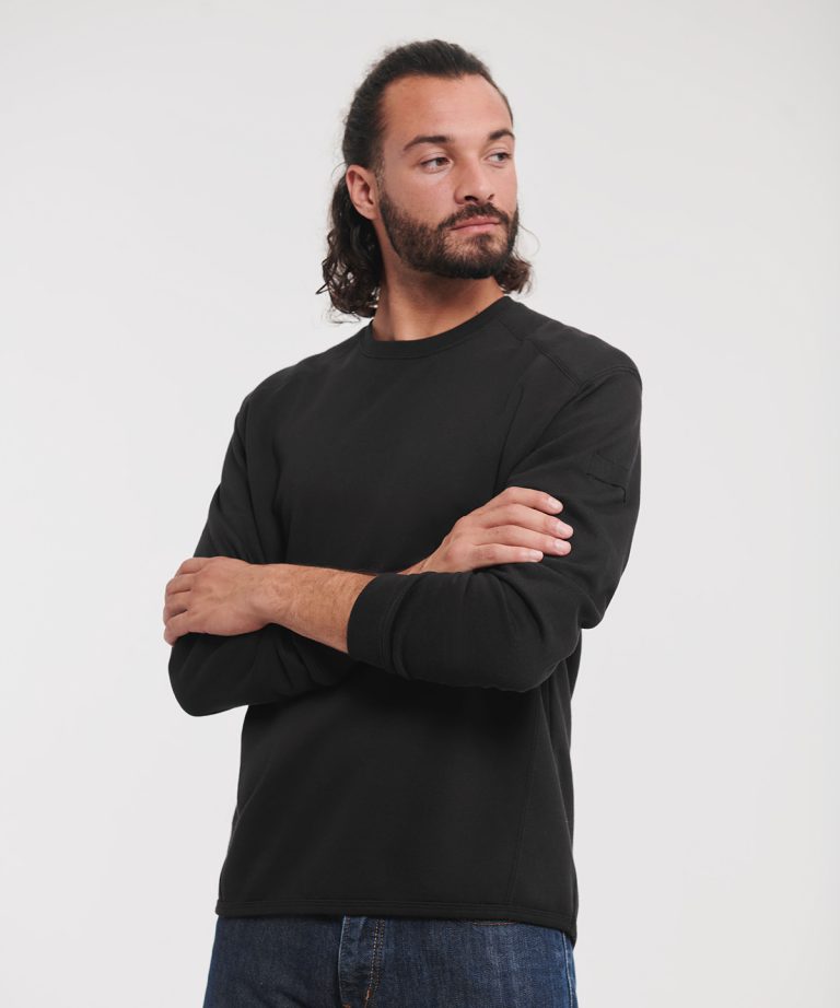Russell Europe &#8211; Heavy &#8211; Duty Crew Neck Sweatshirt J013M, Vivid Promotion Workwear