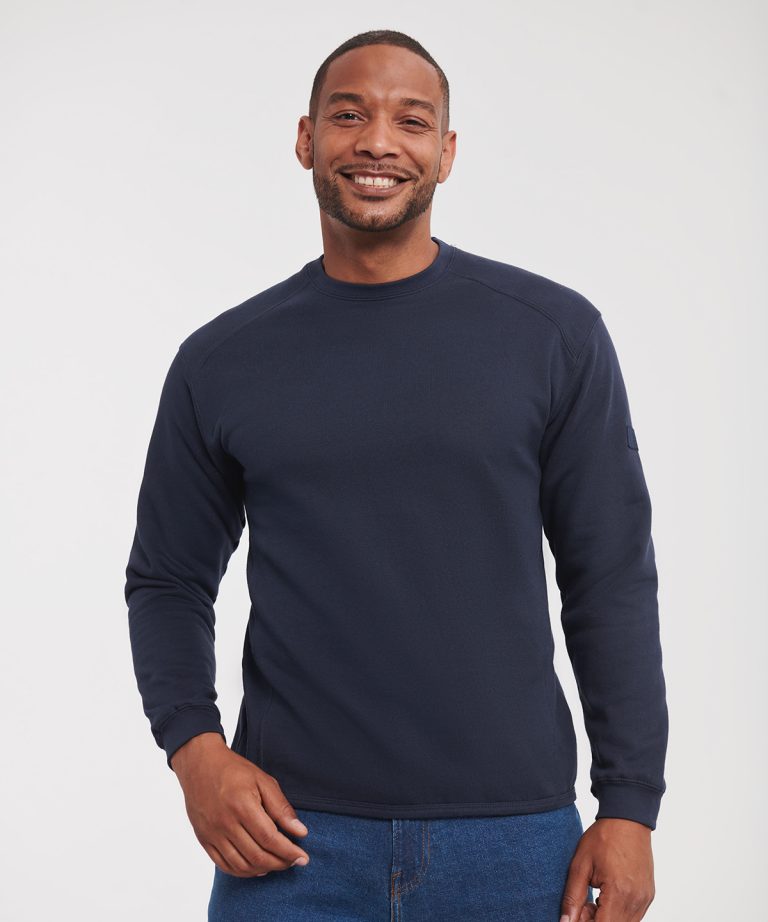 Russell Europe - Heavy - Duty Crew Neck Sweatshirt J013M