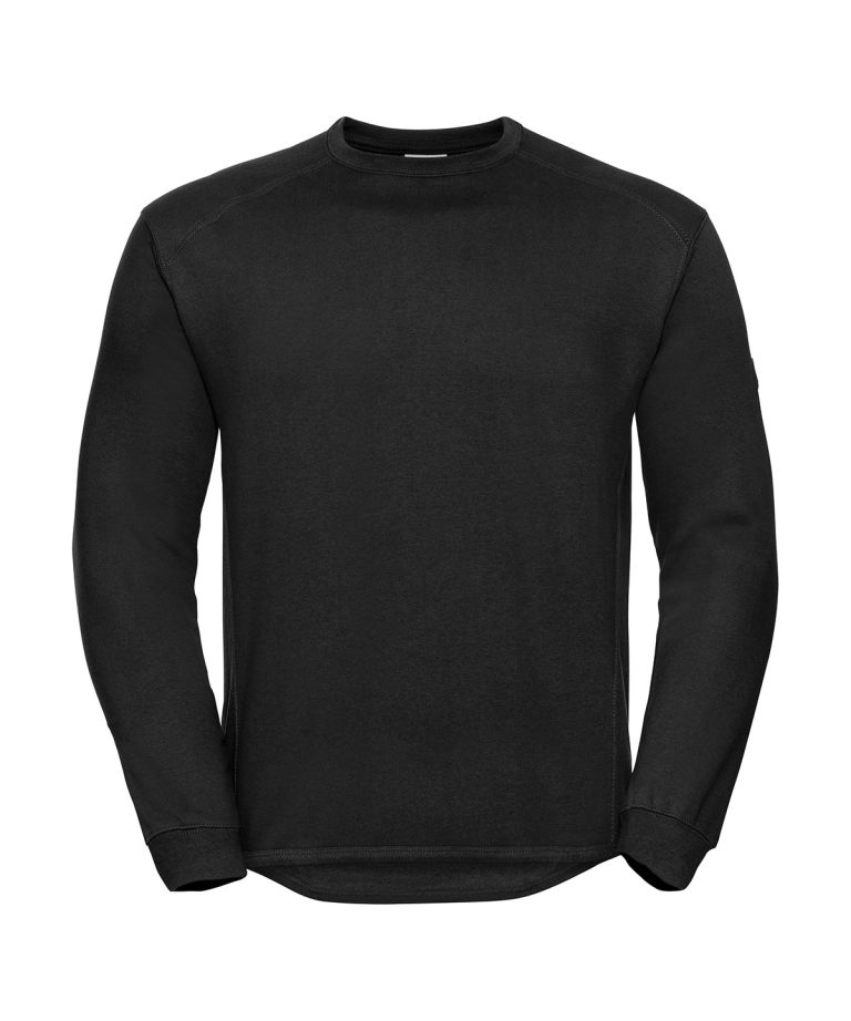Russell Europe &#8211; Heavy &#8211; Duty Crew Neck Sweatshirt J013M, Vivid Promotion Workwear