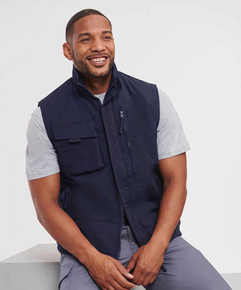 Russell Europe &#8211; Heavy &#8211; Duty Gilet J014M, Vivid Promotion Workwear