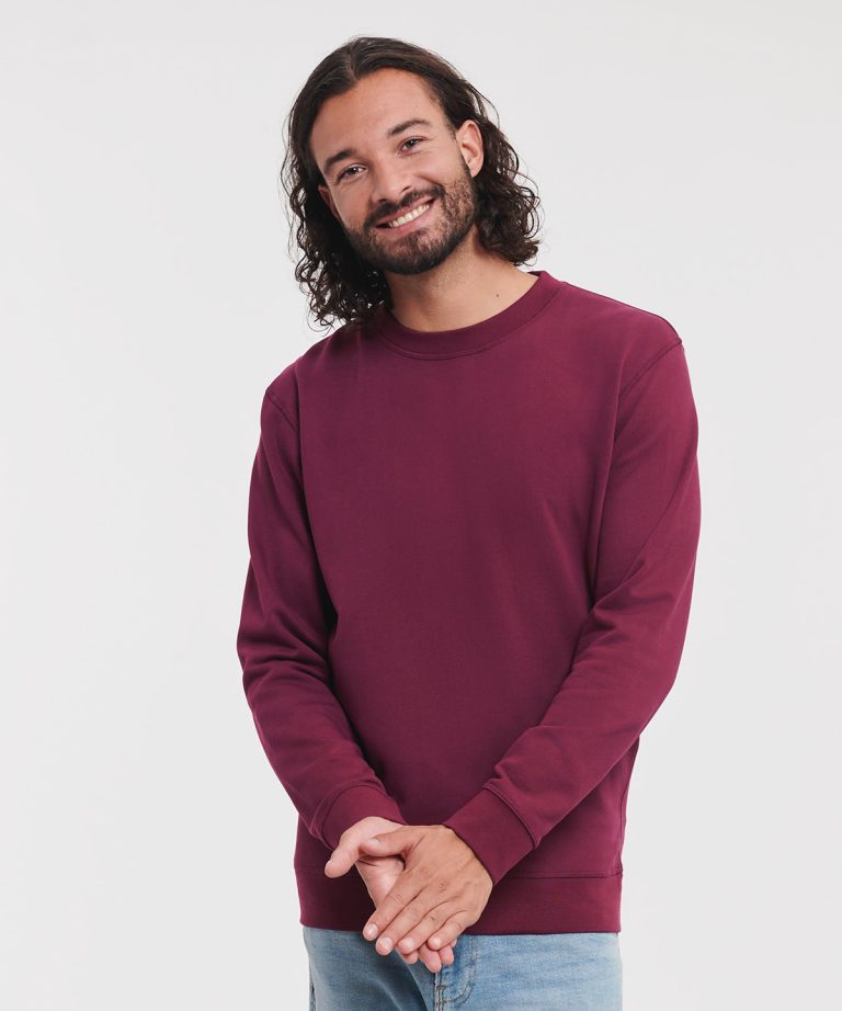 Russell Europe &#8211; Pure Organic Reversible Sweatshirt J208M, Vivid Promotion Workwear
