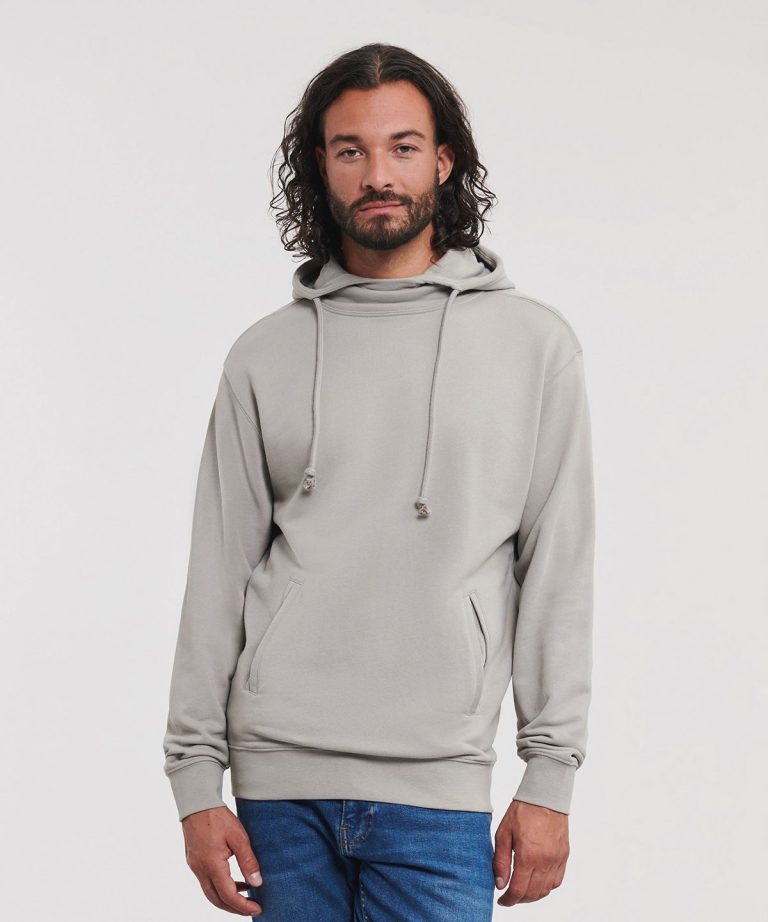 Russell Europe &#8211; Pure Organic High Collar Hooded Sweatshirt J209M, Vivid Promotion Workwear