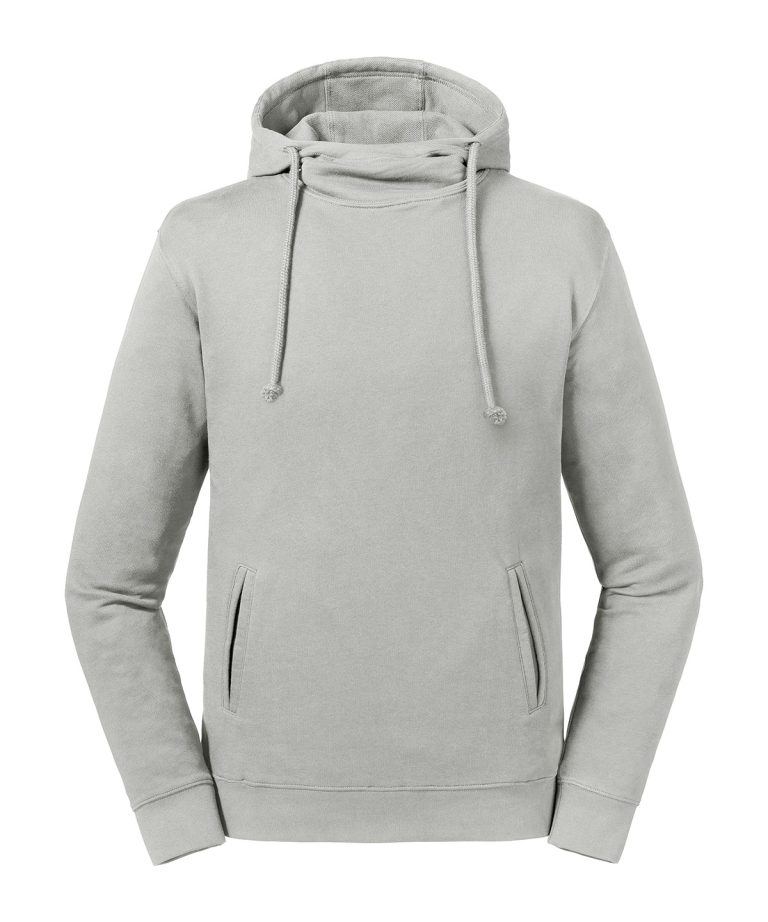 Russell Europe &#8211; Pure Organic High Collar Hooded Sweatshirt J209M, Vivid Promotion Workwear