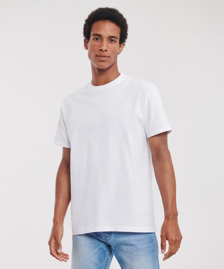 Alternative view of Russell Europe - Classic Heavyweight Ringspun T - Shirt J215M