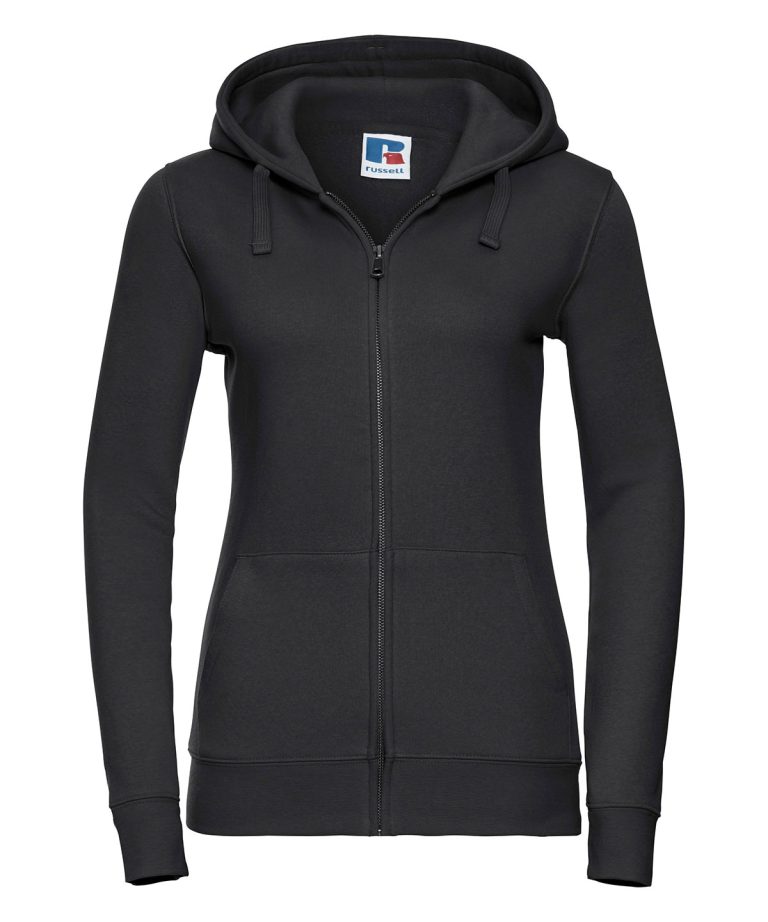 Russell Europe &#8211; Womens Authentic Zipped Hooded Sweatshirt J266F, Vivid Promotion Workwear