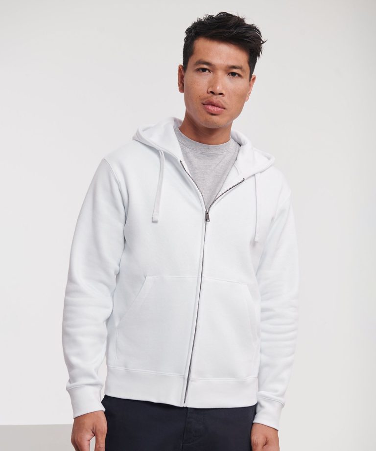 Alternative view of Russell Europe - Authentic Zipped Hooded Sweat J266M