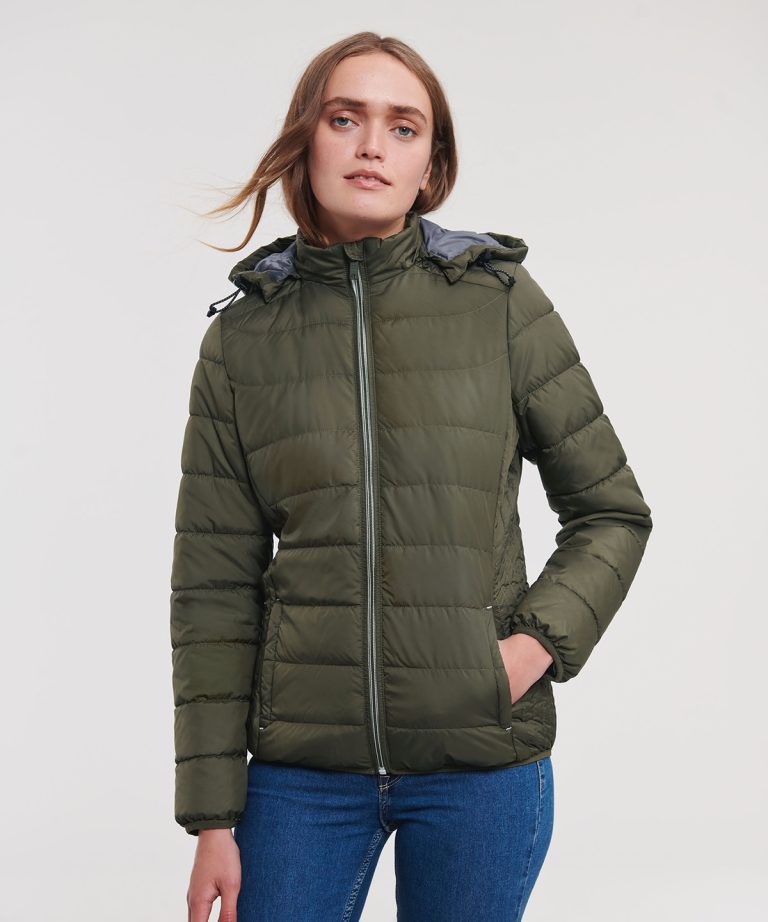 Russell Europe &#8211; Womens Hooded Nano Jacket J440F, Vivid Promotion Workwear