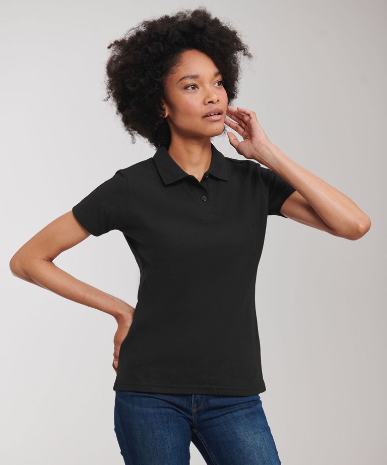 Russell Europe &#8211; Womens Classic Polycotton Polo J539F, Vivid Promotion Workwear