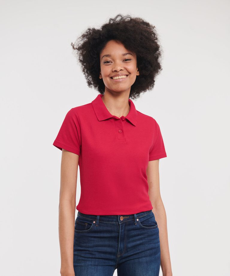 Alternative view of Russell Europe - Womens Classic Polycotton Polo J539F