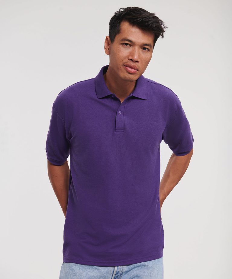 Alternative view of Russell Europe - Classic Polycotton Polo J539M