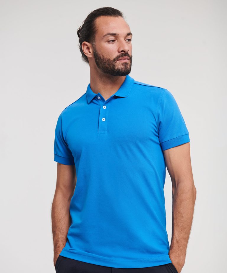Russell Europe &#8211; Stretch Polo J566M, Vivid Promotion Workwear