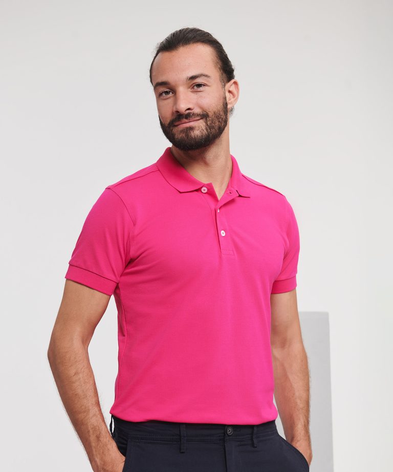 Russell Europe &#8211; Stretch Polo J566M, Vivid Promotion Workwear