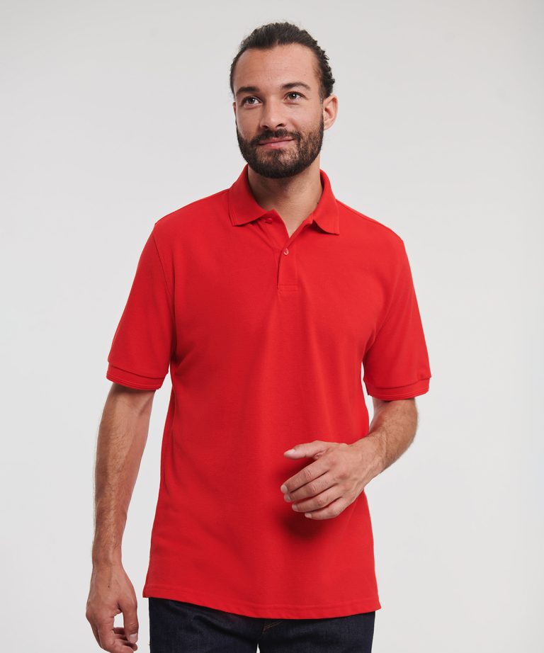 Russell Europe &#8211; Hard Wearing 60c Wash Polo J599M, Vivid Promotion Workwear