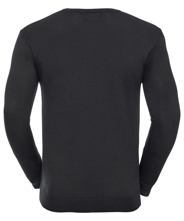 Russell Collection &#8211; V-Neck Knitted Sweater J710M, Vivid Promotion Workwear