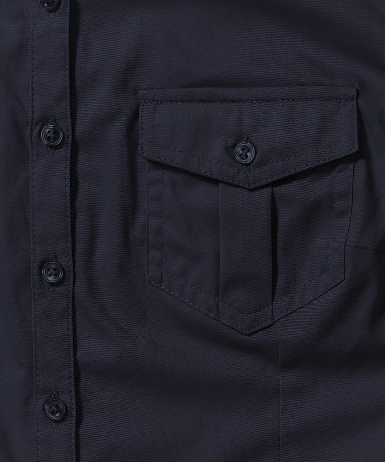 Russell Europe &#8211; Womens Roll &#8211; Sleeve Short Sleeve Shirt J919F, Vivid Promotion Workwear