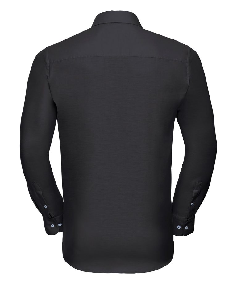 Russell Collection &#8211; Long Sleeve Easycare Tailored Oxford Shirt J922M, Vivid Promotion Workwear