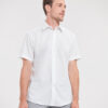 Henbury &#8211; Womens Modern Short Sleeve Oxford Shirt HB518, Vivid Promotion Workwear