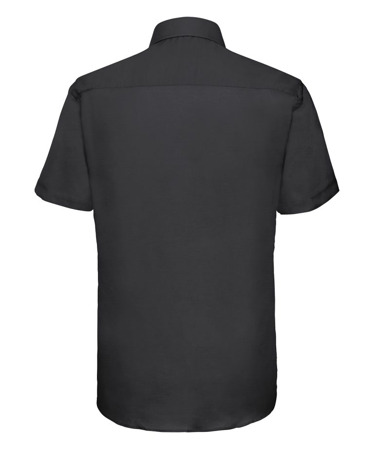 Russell Collection &#8211; Short Sleeve Easycare Tailored Oxford Shirt J923M, Vivid Promotion Workwear