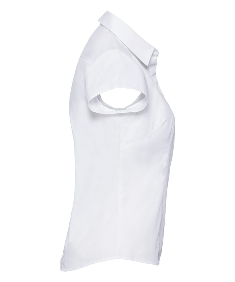 Russell Collection – Womens Cap Sleeve Polycotton Easycare Fitted Poplin Shirt J925F, Vivid Promotion Workwear Russell Collection – Womens Cap Sleeve Polycotton Easycare Fitted Poplin Shirt J925F, Vivid Promotion Workwear