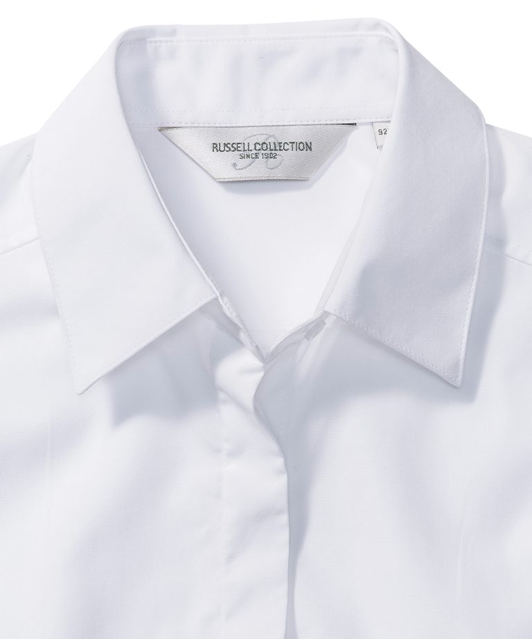 Russell Collection – Womens Cap Sleeve Polycotton Easycare Fitted Poplin Shirt J925F, Vivid Promotion Workwear Russell Collection – Womens Cap Sleeve Polycotton Easycare Fitted Poplin Shirt J925F, Vivid Promotion Workwear