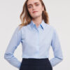 Premier &#8211; Stretch Fit Cotton Poplin Long Sleeve Shirt PR244, Vivid Promotion Workwear