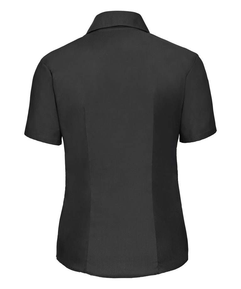 Russell Collection &#8211; Womens Short Sleeve Oxford Shirt J933F, Vivid Promotion Workwear