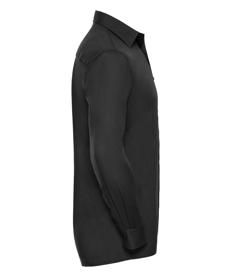 Russell Collection &#8211; Long Sleeve Polycotton Easycare Poplin Shirt J934M, Vivid Promotion Workwear