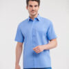 Russell Collection &#8211; Womens Short Sleeve Oxford Shirt J933F, Vivid Promotion Workwear