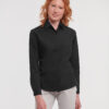 Russell Collection &#8211; Womens Long Sleeve Ultimate Stretch Shirt J960F, Vivid Promotion Workwear