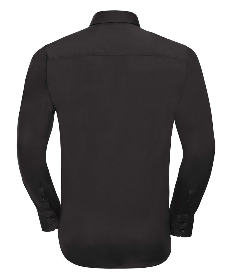 Russell Collection &#8211; Long Sleeve Easycare Fitted Shirt J946M, Vivid Promotion Workwear