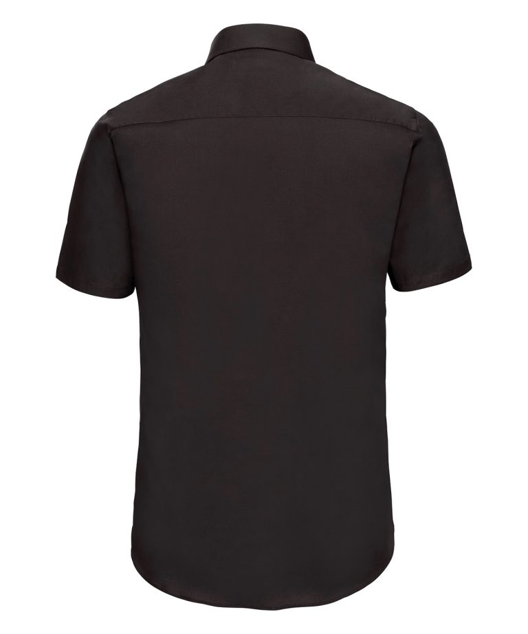 Russell Collection &#8211; Short Sleeve Easycare Fitted Shirt J947M, Vivid Promotion Workwear