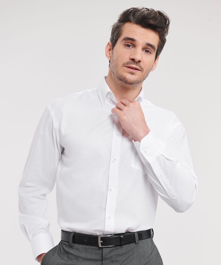 Russell Europe &#8211; Long Sleeve Ultimate Non &#8211; Iron Shirt J956M, Vivid Promotion Workwear