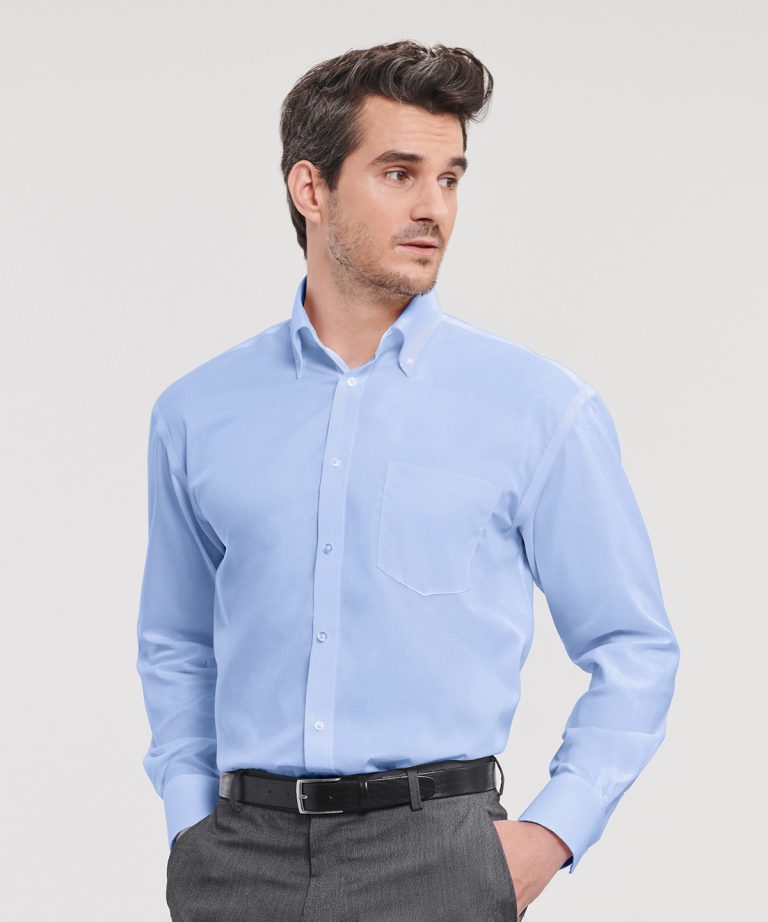 Russell Europe - Long Sleeve Ultimate Non - Iron Shirt J956M