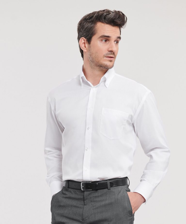 Alternative view of Russell Europe - Long Sleeve Ultimate Non - Iron Shirt J956M