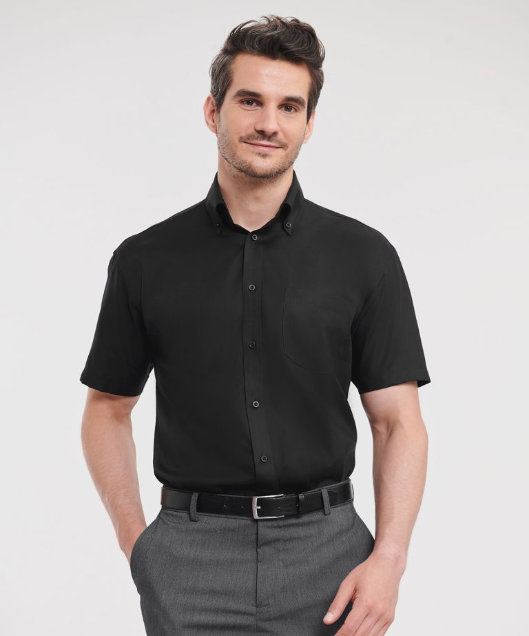 Russell Europe &#8211; Short Sleeve Ultimate Non &#8211; Iron Shirt J957M, Vivid Promotion Workwear