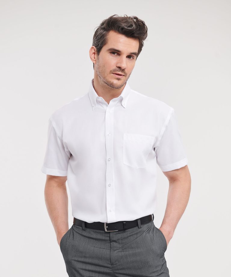 Russell Europe &#8211; Short Sleeve Ultimate Non &#8211; Iron Shirt J957M, Vivid Promotion Workwear