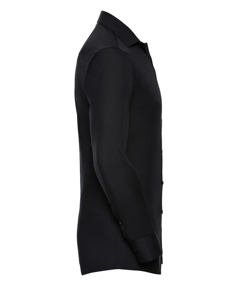 Russell Collection &#8211; Long Sleeve Ultimate Stretch Shirt J960M, Vivid Promotion Workwear