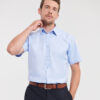 Kustom Kit &#8211; Slim Fit Workwear Oxford Shirt Short Sleeve KK183, Vivid Promotion Workwear