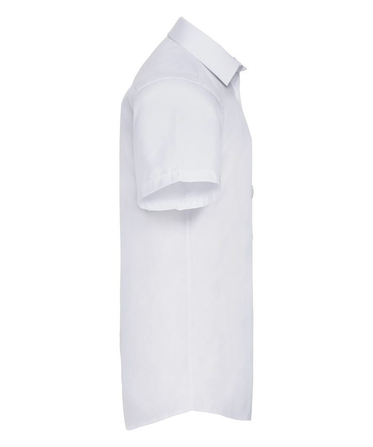 Russell Collection &#8211; Short Sleeve Herringbone Shirt J963M, Vivid Promotion Workwear