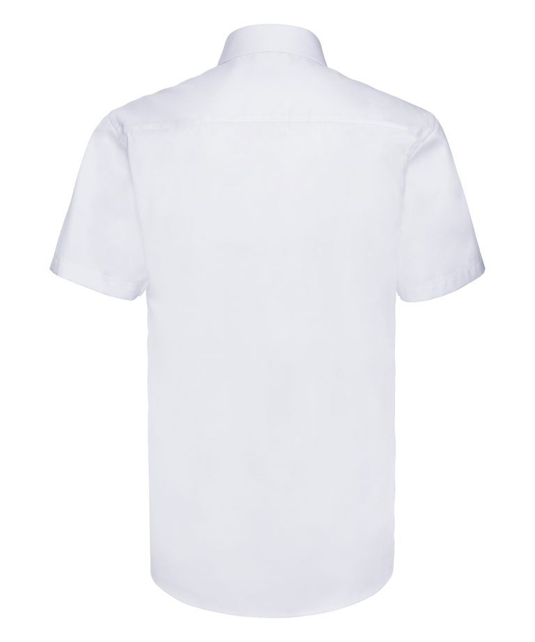 Russell Collection &#8211; Short Sleeve Herringbone Shirt J963M, Vivid Promotion Workwear