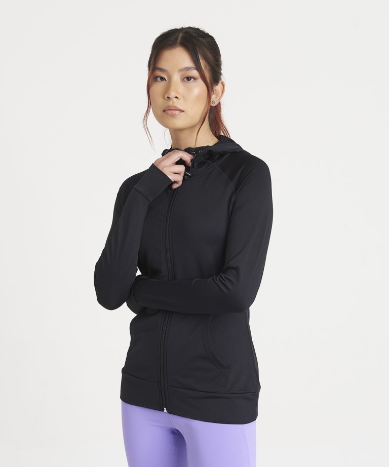 Awdis Just Cool &#8211; Womens Cool Contrast Zoodie JC058, Vivid Promotion Workwear