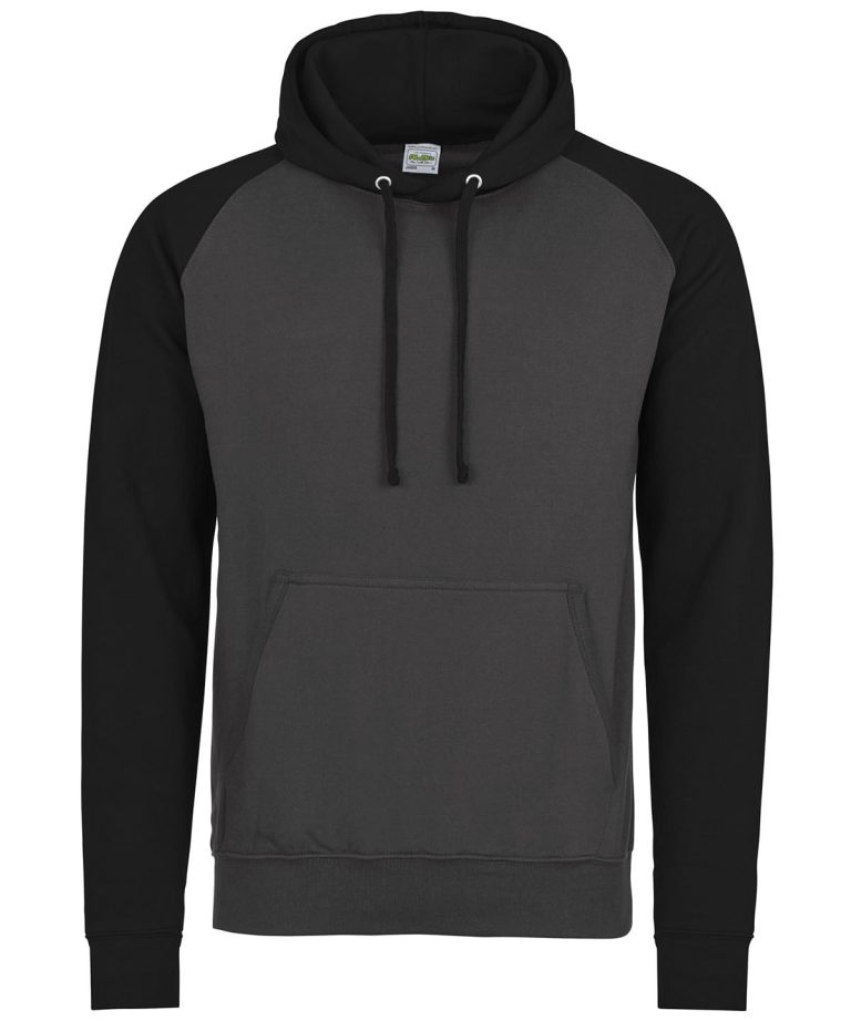 Awdis Just Hoods - Baseball Hoodie JH009